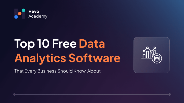 Free Data Analytics Software