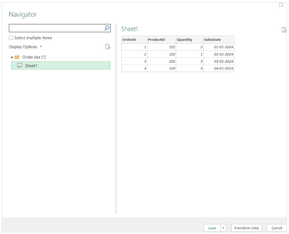 How to Create a Data Model: Excel Navigator