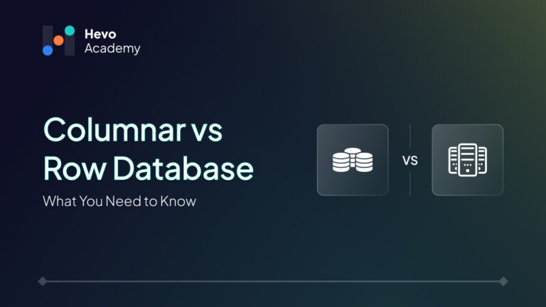 Columnar vs Row Database